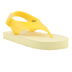 FUEL Casio Comfortable and lightweight slippers for Kids (Yellow)