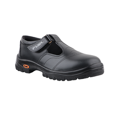 FUEL Sofee-Sports Safety Shoes for Women Industrial PU Single Density Sole, 200J Steel Toe, Energy Absorption (Sizes -6UK - 11UK/India)