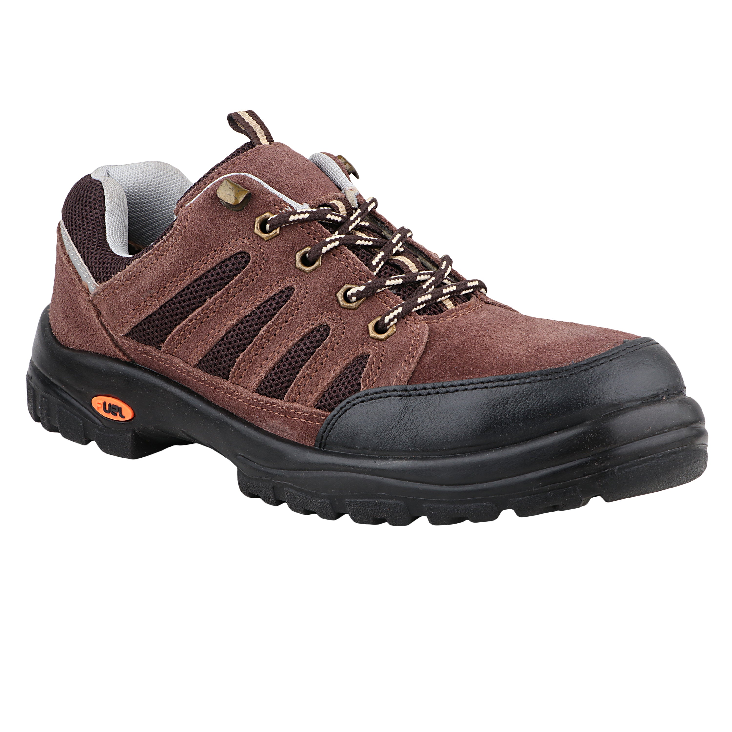 FUEL Torpedo Industrial Safety Shoes for Men in PU Single Density with 200J Metallic Toe Cap