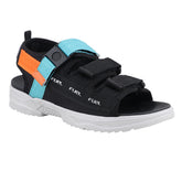 FUEL Combat-05 Comfortable and Stylish Casual Sandals For Men's (Black)