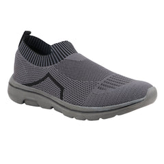 FUEL BINGO Slip-on Comfortable Walking Sports Shoes for Men (Grey)