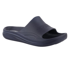 FUEL Cloud Cushioned Footbed and Lightweight Slip-On Design with Anti-Slip Sole for Men's (Navy)