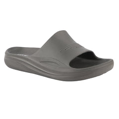 FUEL Cloud Cushioned Footbed and Lightweight Slip-On Design with Anti-Slip Sole for Men's (Grey)