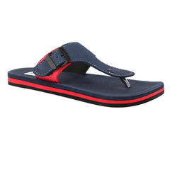FUEL Walkfit Flexible EVA Sole Slippers with Cushioned Support for Men's (Navy)