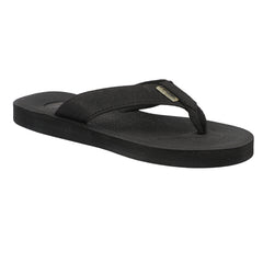 FUEL FMS-01 Comfortable with Flexible EVA Sole for Daily Comfort Slipper for Men's (Black)