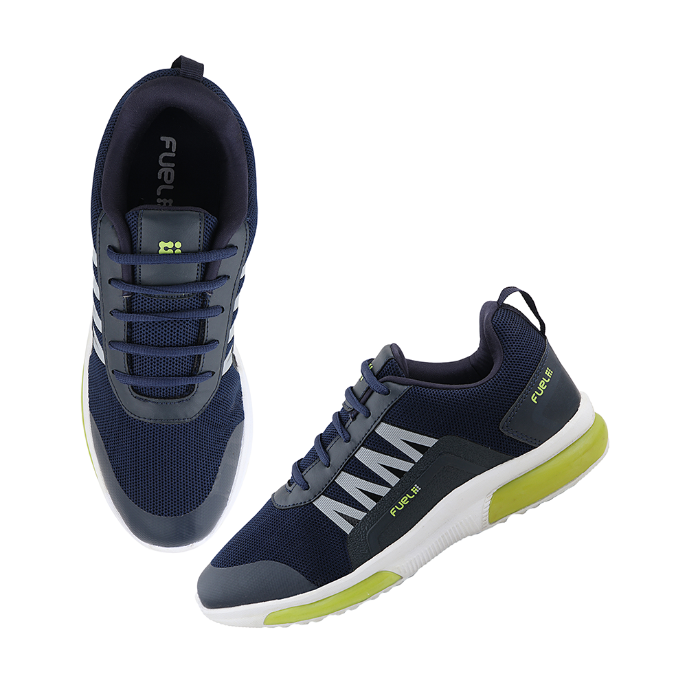 FUEL Polo Sport Shoe For Men's (Navy & Green)