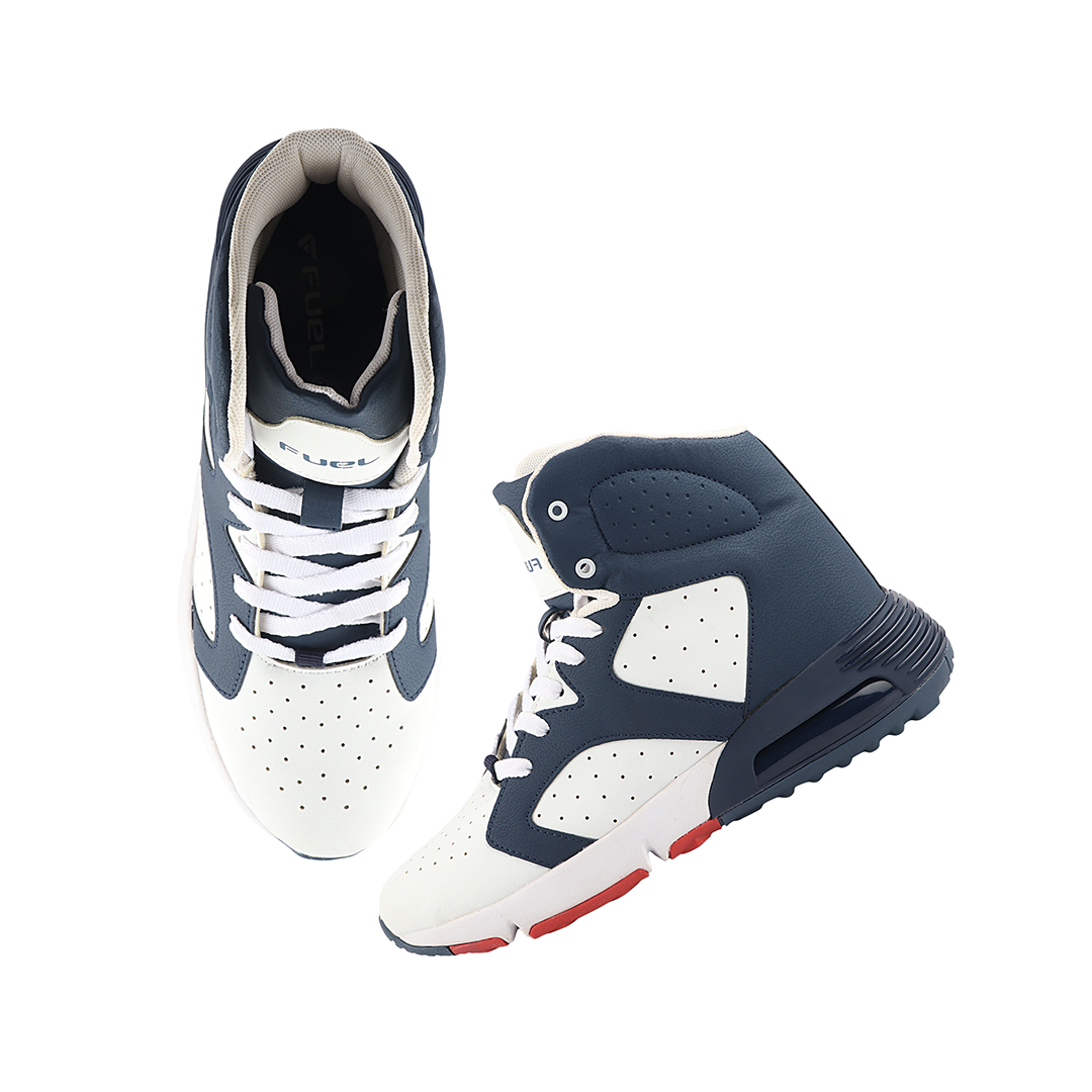 FUEL Basketball Shoes For Man's (Navy Blue)