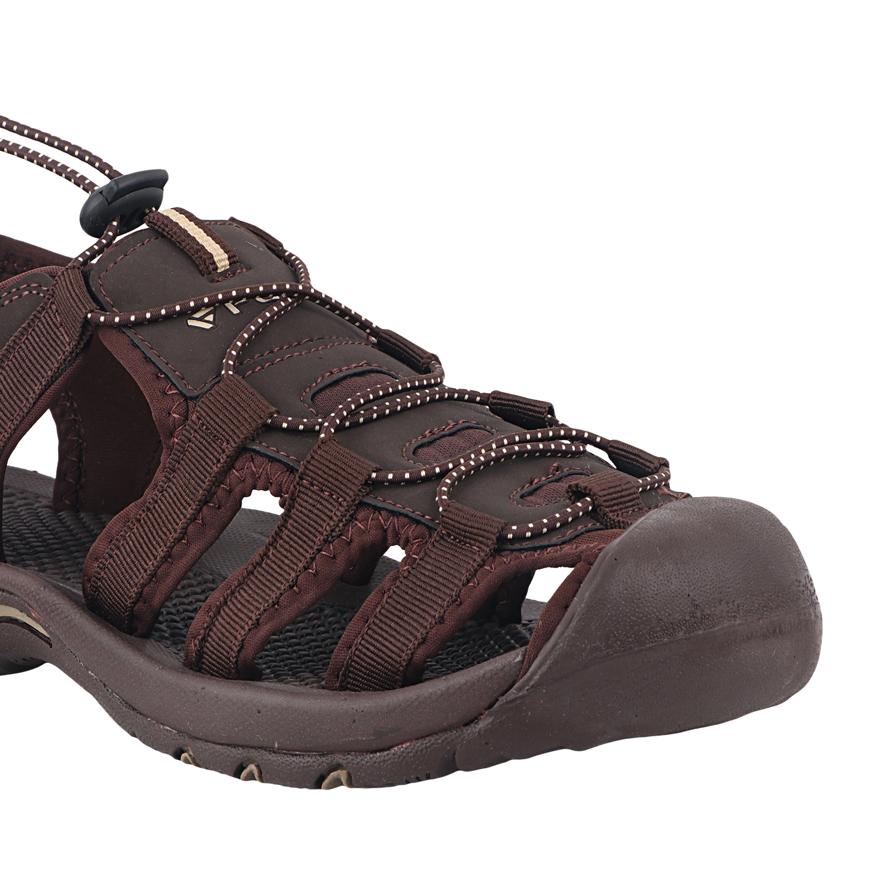 Fuel Soldier-06 Fisherman Sandals for Men (Brown)