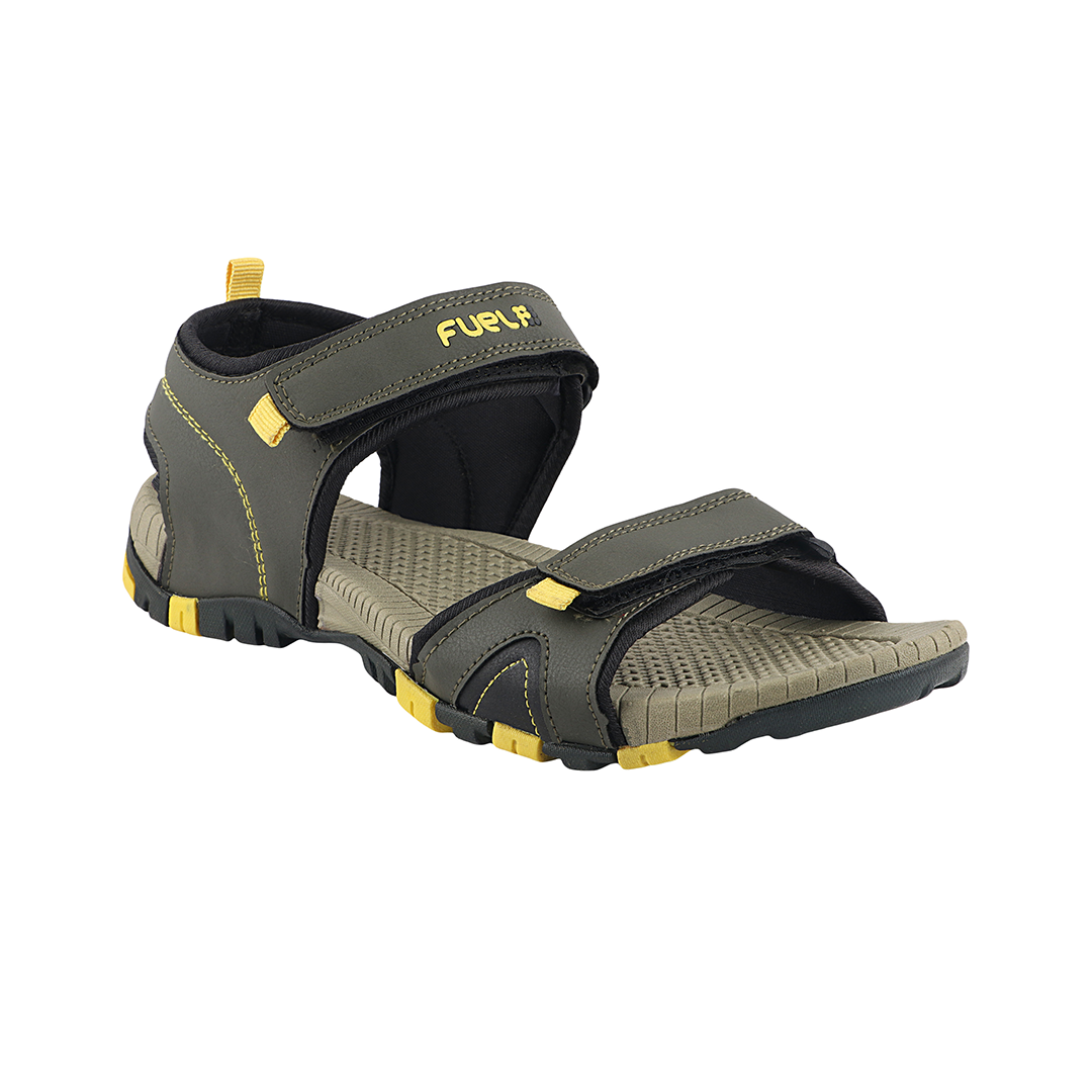 Fuel Austin-03 Sandals For Men's (Olive-yellow)