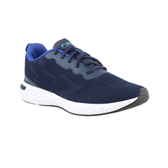 FUEL Rockstar Lightweight Lace-Up & Anti-Skid Men Sports Shoes for Running, Walking, Gym & Casual Wear (Navy)