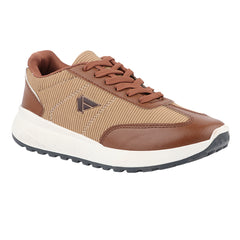FUEL Neostep-04 Lightweight & Durable with Stylish Corduroy Cushioned Comfort Durable PVC Sole for Men's (Brown)