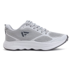 FUEL Vortex Men's Grey Sports Shoes - Breathable Mesh Upper, Lightweight EVA Sole, Comfortable Fit and Stylish Design for Walking, Running, Gym, Casual Wear, Daily Use and Outdoor Activities, (Grey)