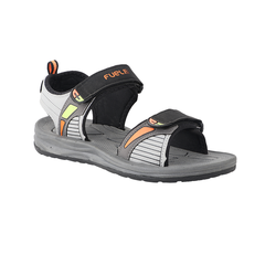 FUEL Leo Breathable & Flexible Sports Sandal For Men (Black)