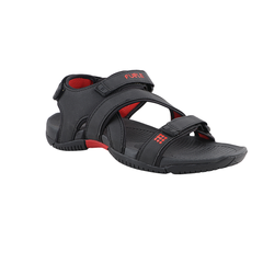 FUEL Wander Light-weight Comfortable Sports Sandal for Men (Black)