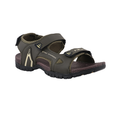 FUEL Rambo-04 Casual Sports Sandal for Men (Olive)
