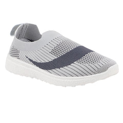 FUEL Wanda Lightweight | Breathable & Stylish Slip-On Casual Shoes for Women (GREY)