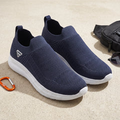 FUEL Flash Lightweight & Breathable Cushioned EVA Sole Slip-On Sports Casual for Men's (Navy)