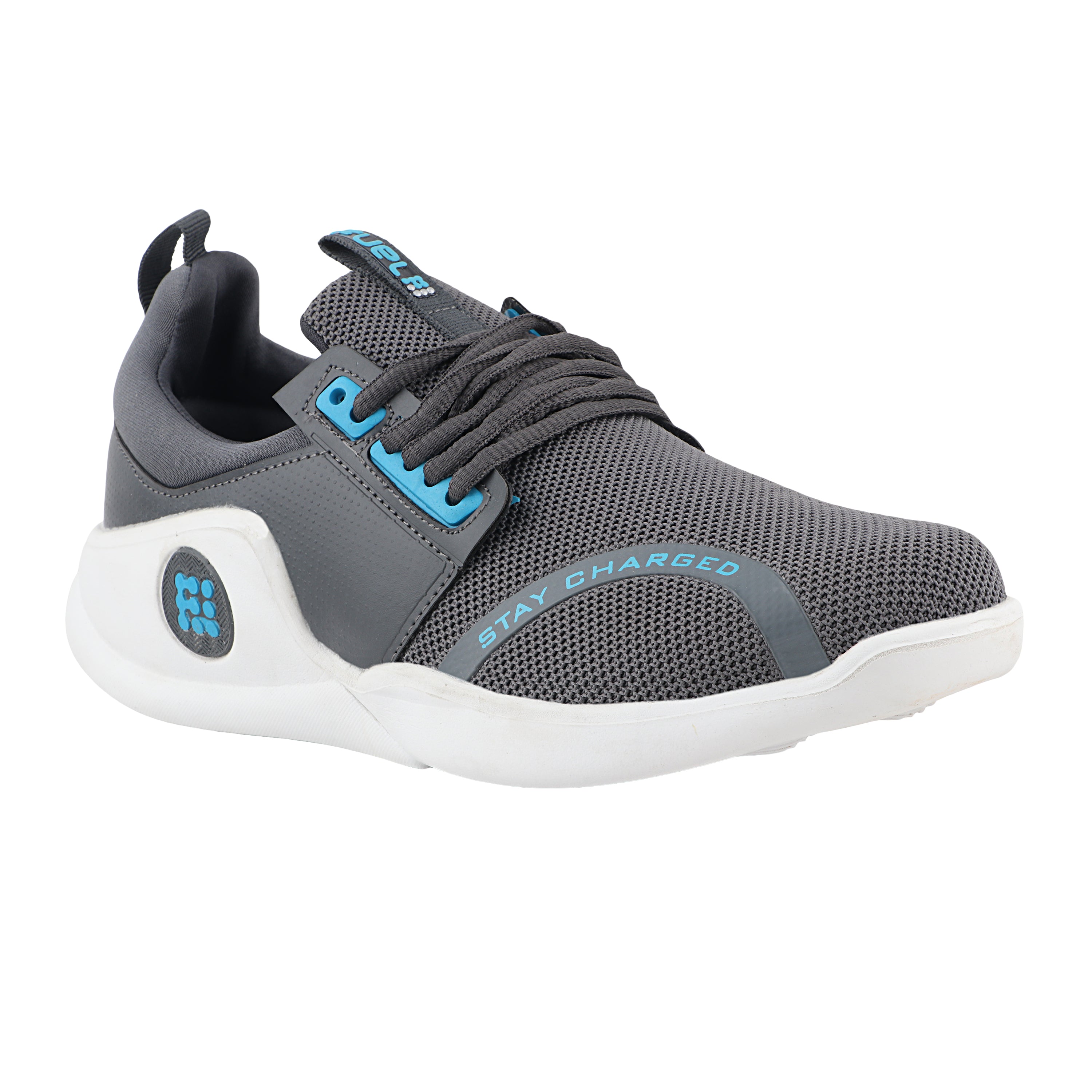 Fuel Winston Sports Shoes For Men (Grey)