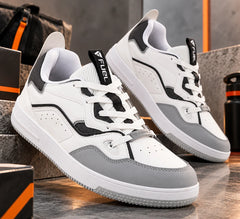 FUEL Nava-02 Sneakers for Men with Style & Comfort (Grey-White)