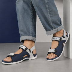 FUEL 2112-02 Men’s Outdoor Comfortable Daily Wear Sports Sandals (Blue)
