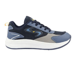FUEL XO-Blaze Shoes for Men – Stylish & Lightweight Lycra Upper Shoes with Comfortable EVA Insole and Durable Sole for Everyday Casual Wear, (Blue, Purple)