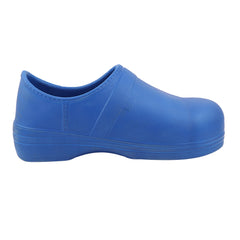 FUEL Oryon Safety Shoes for Men – Lightweight EVA Safety Footwear with Protective Toe, Comfortable Cushioned Footbed & Durable Sole for Industrial, Construction & Work Use, (Blue)