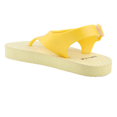 FUEL Casio Comfortable and lightweight slippers for Kids (Yellow)