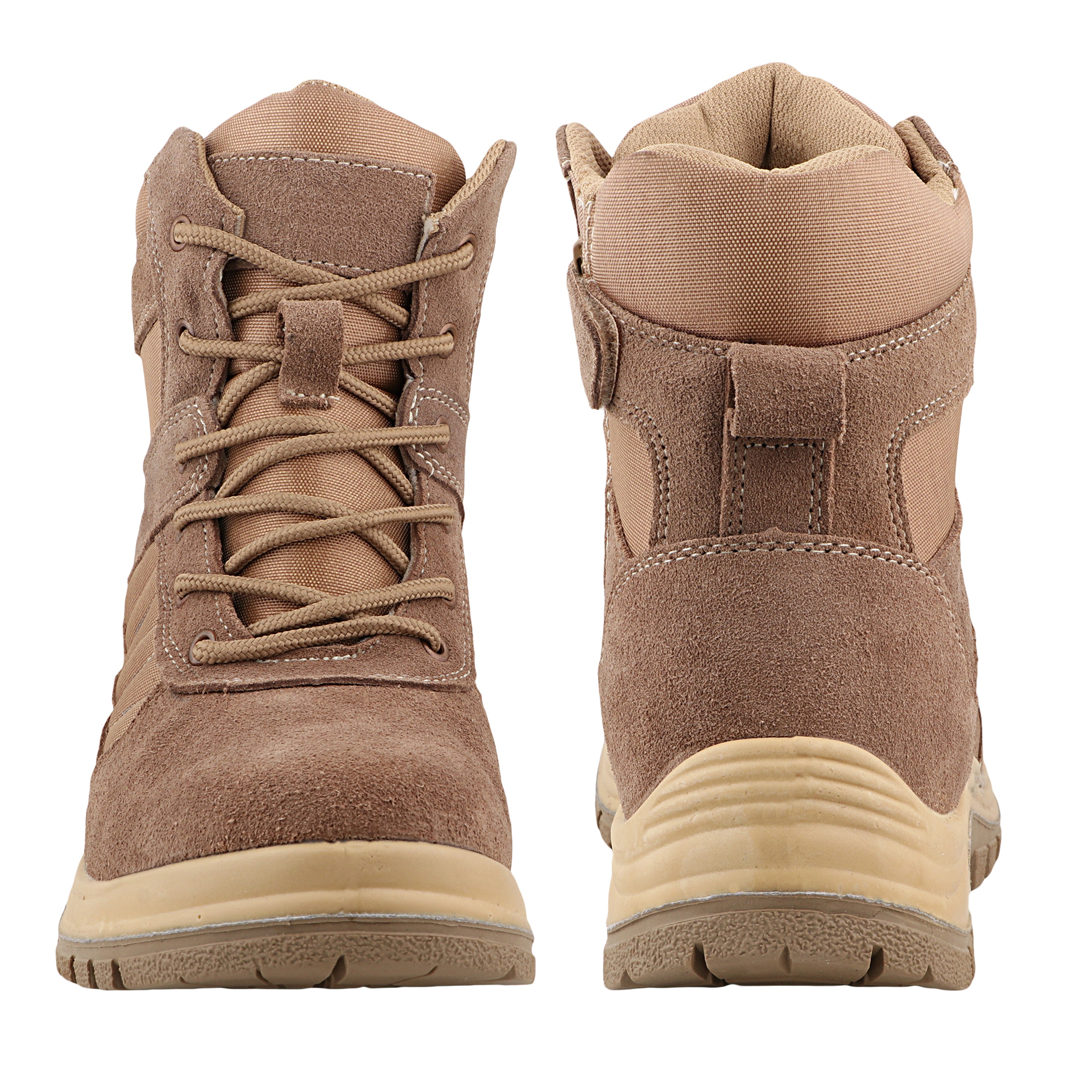 FUEL DMS Trendy Synthetic Leather Lightweight Comfortable Outdoor Casual Shoes Lace-Up High Ankle Boots