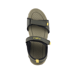 FUEL Austin-03 Comfortable & Light-weight Sandals For Men's (Olive)