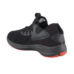 Fuel Wine Sports Shoes For Men (Black-Red)