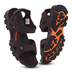 FUEL Timberland-04 Comfortable Casual Sandals for Men (Brown)