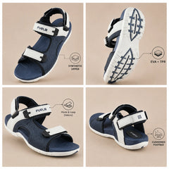 FUEL 2112-02 Men’s Outdoor Comfortable Daily Wear Sports Sandals (Blue)