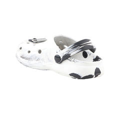 FUEL Splash Clogs Slipper for 4-10 Years Boys/Girls (White & Black)