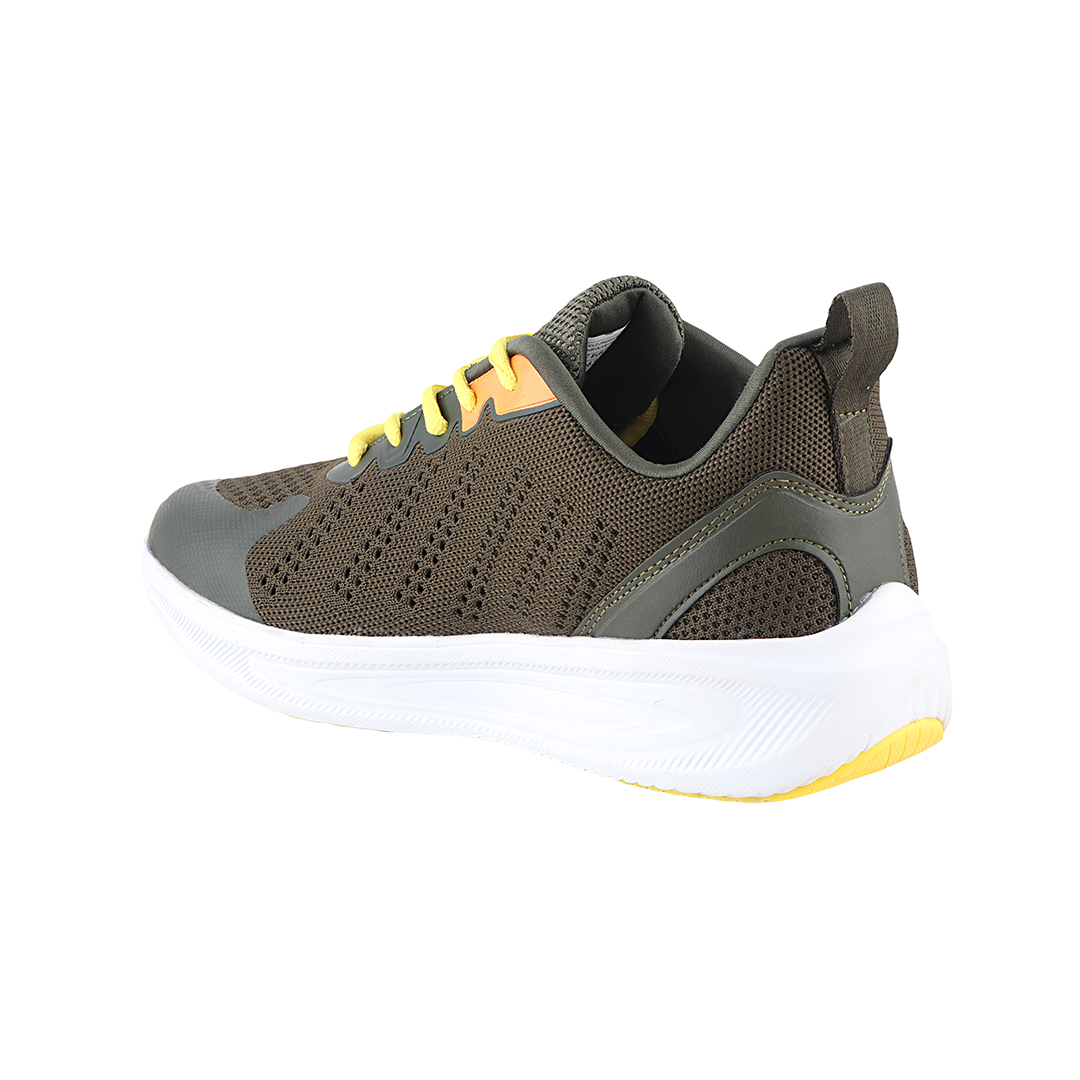 Fuel Freedom Sports Shoes For Men (Olive-Yellow)