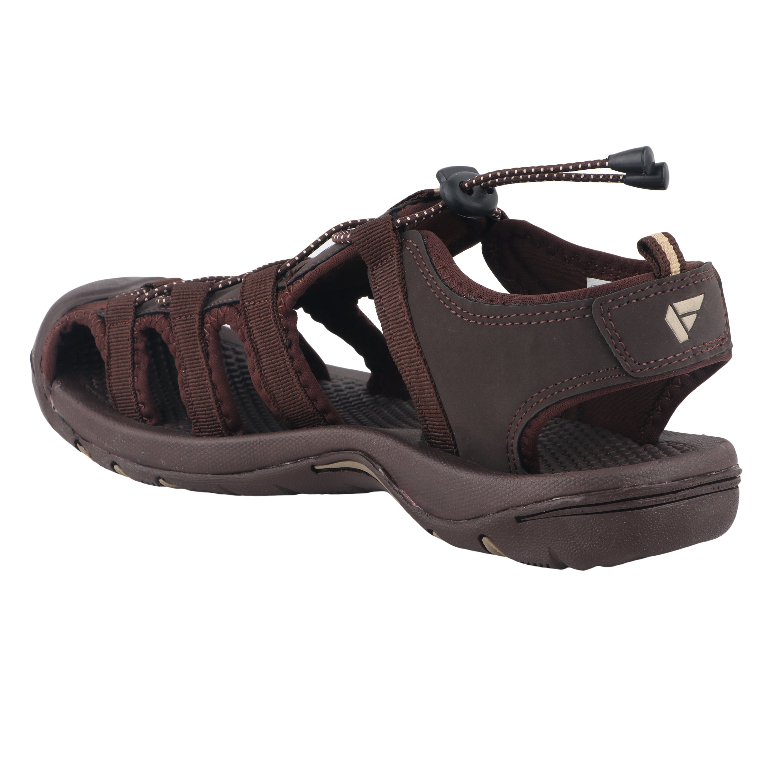 Fuel Soldier-06 Fisherman Sandals for Men (Brown)