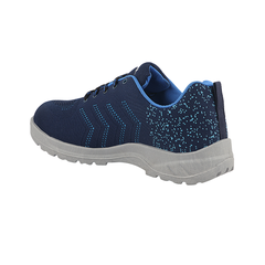 FUEL Arsenal Lightweight Safety Shoes for Men – Durable Industrial Sports Design with Strong Knitted Upper, PVC Sole, and 100J Metallic Toe Cap (UK 6–11)