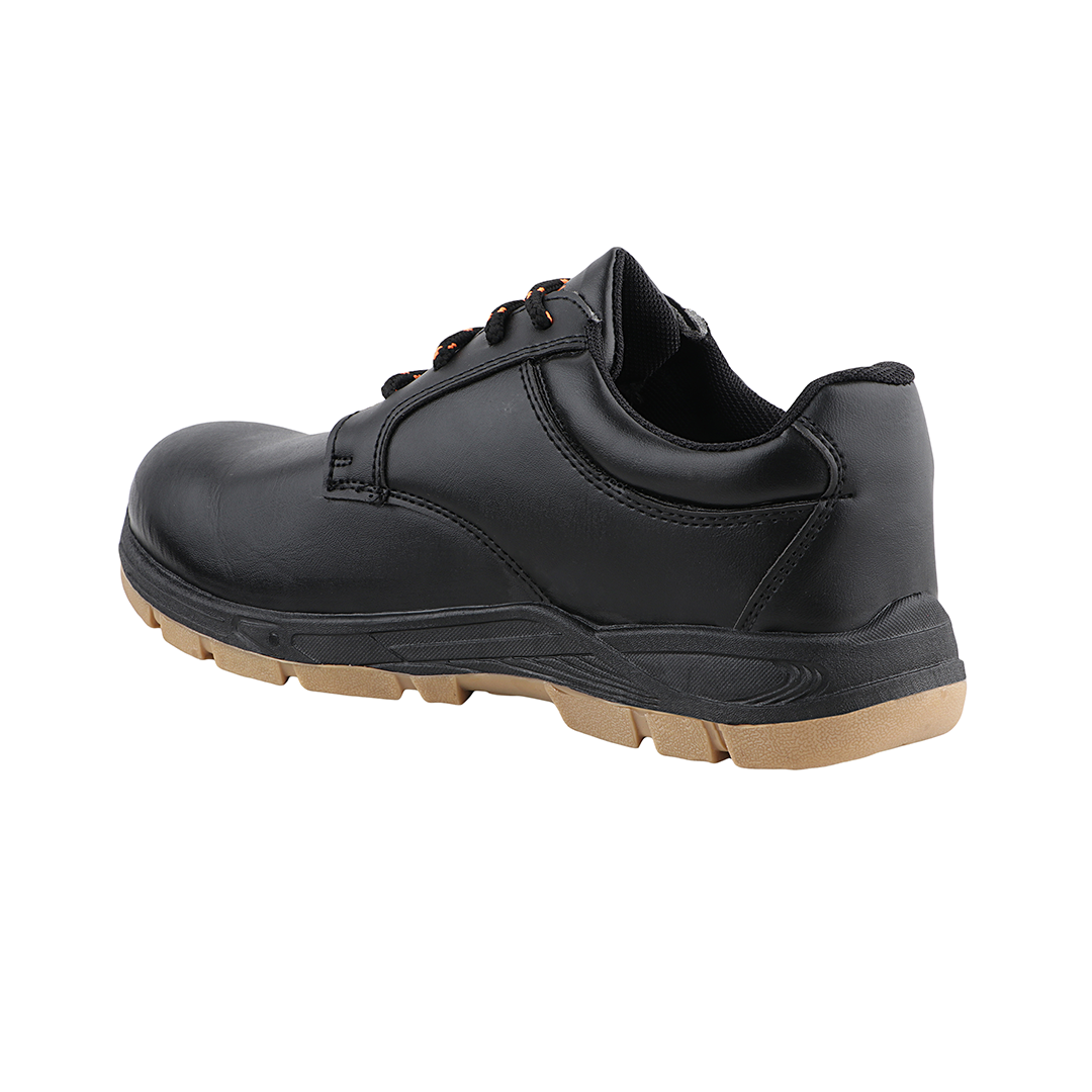 FUEL Comfortable and breathable Jordan LC 2 PVC Safety Shoes with 100J fit at every work and style (Black)