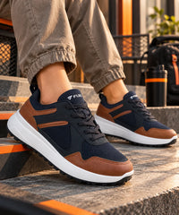 Fuel Neostep-01 Casual Sports Shoes Lightweight Walking & Running Sneakers For Men's (Navy)