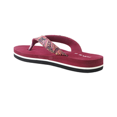 Fuel Comfortable Bela Slippers for Women's (MAROON)