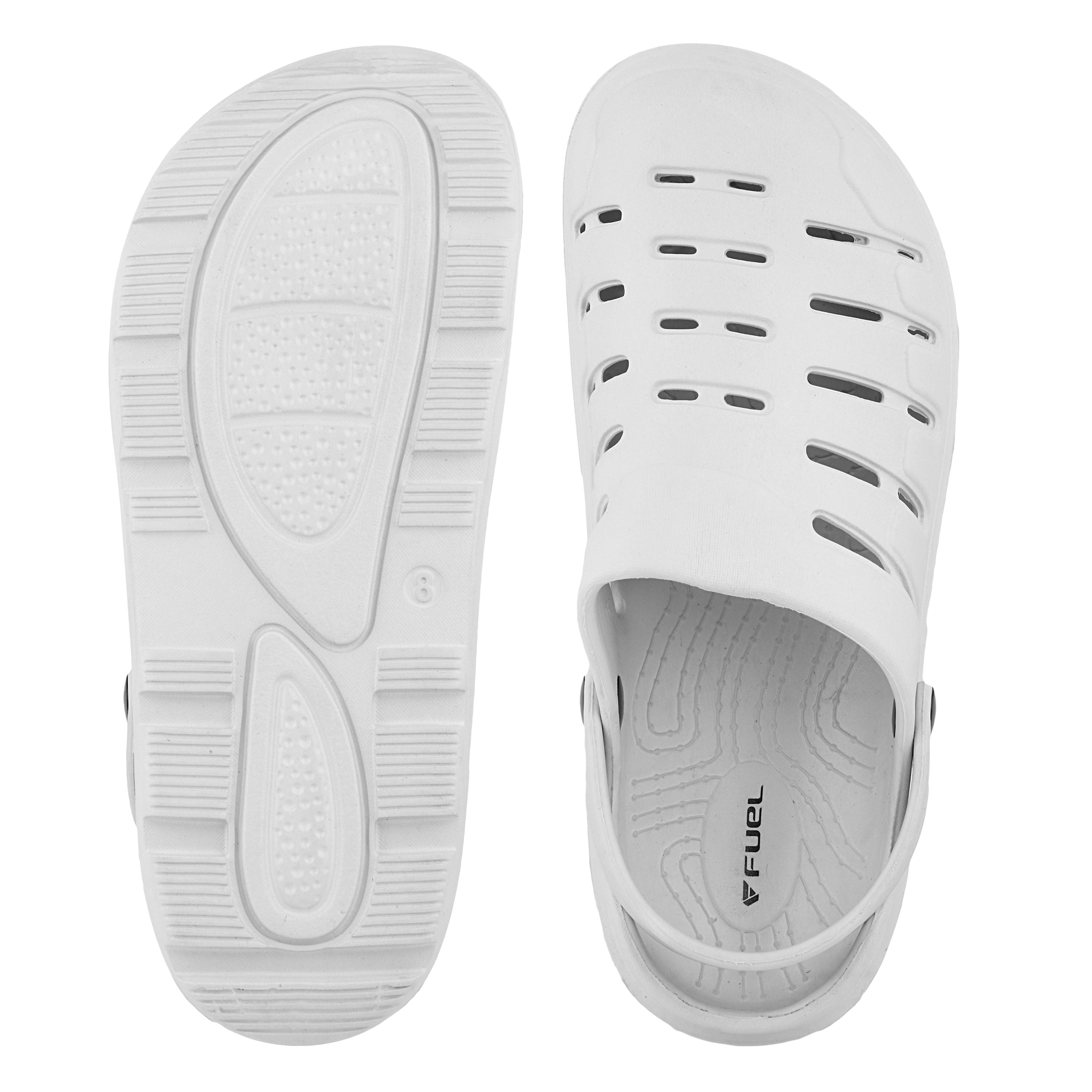 FUEL Adventure Clogs Slipper For Men's and Women's (Grey)