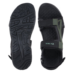 FUEL Punch-03 Comfortable & Trendy Casual Sports Sandals for Men (Olive)