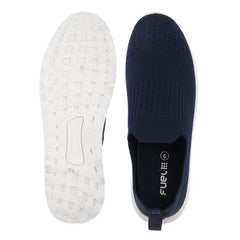 FUEL Florina Comfortable Slip-on Sports Shoes for Women (Navy)