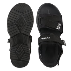 FUEL Combat-01 Breathable & Anti-Skid Outdoor Sandals For Men's (Black)