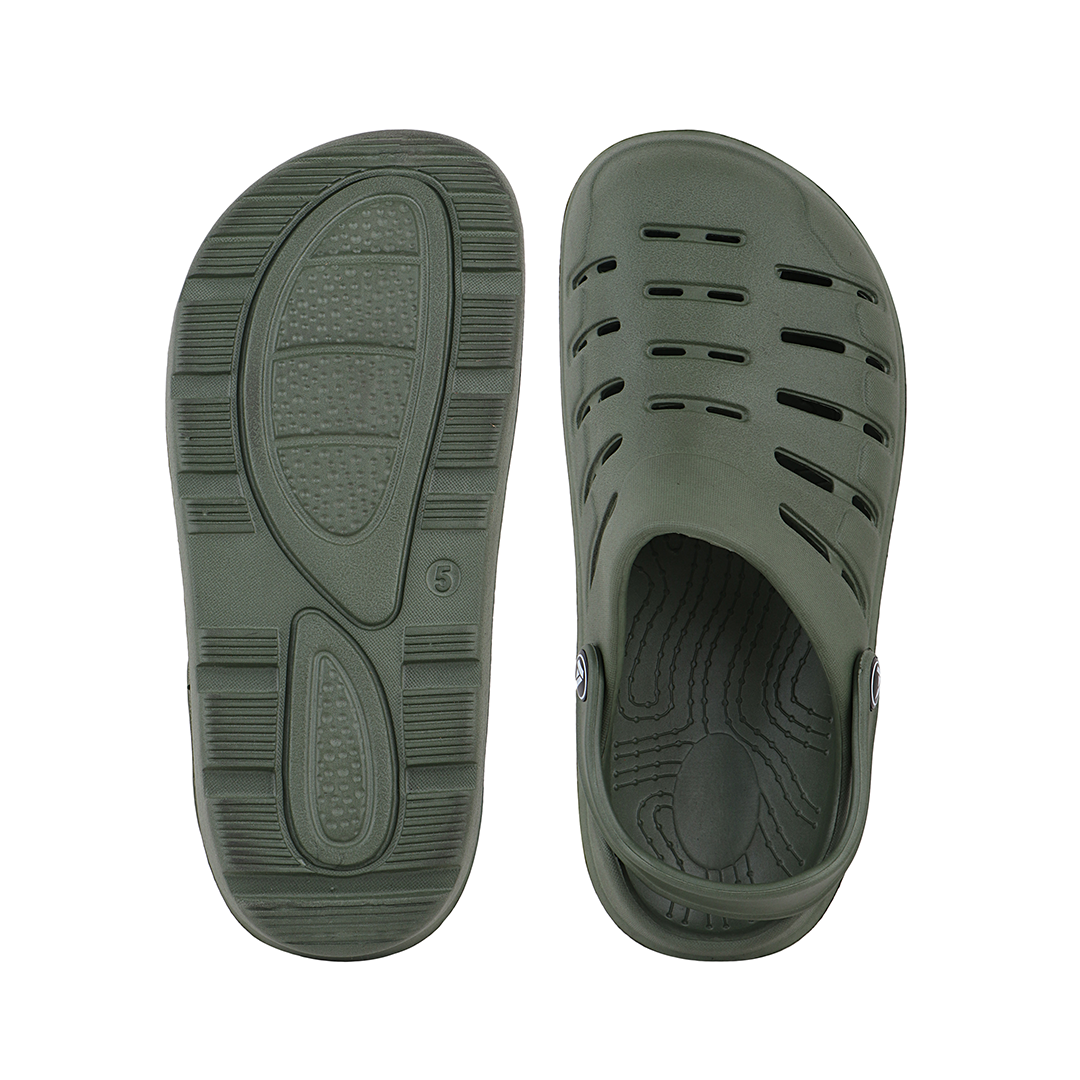FUEL Adventure Clogs Slipper For Men's and Women's (Olive)