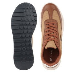 FUEL Neostep-04 Lightweight & Durable with Stylish Corduroy Cushioned Comfort Durable PVC Sole for Men's (Brown)