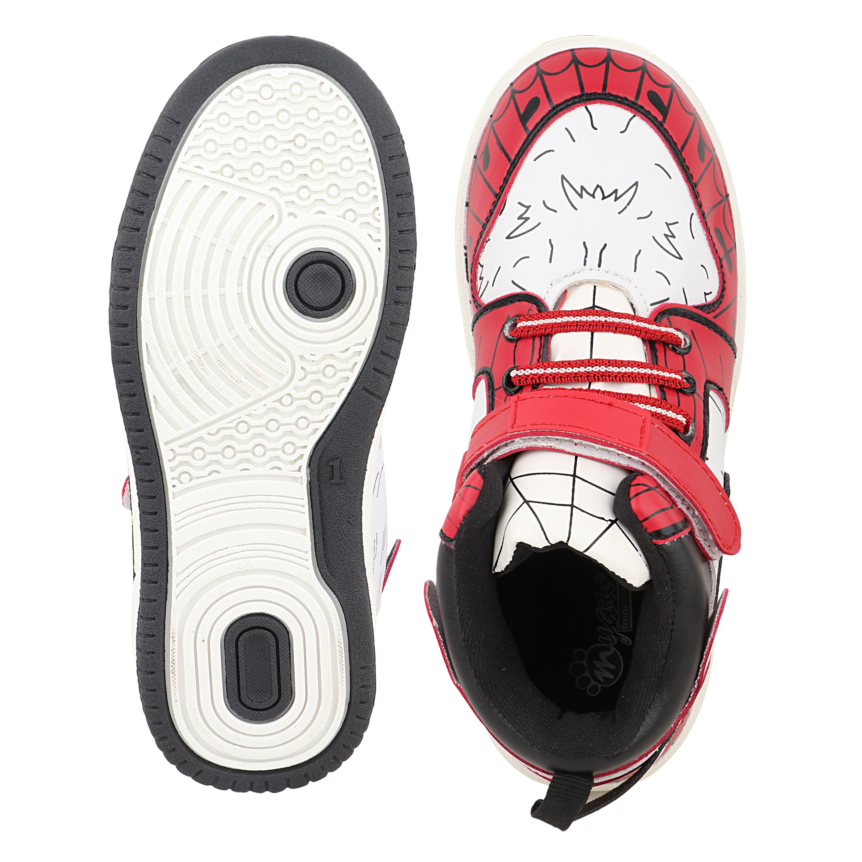 FUEL Airwalk Boys' Sport Running Shoes | Lightweight TPR Sole | Casual Walking Shoes for Kids