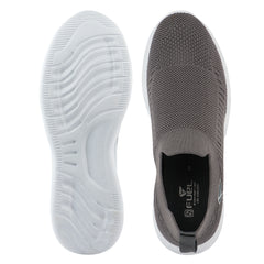 FUEL Flash Lightweight & Breathable Cushioned EVA Sole Slip-On Sports Shoes for Men's (Grey)