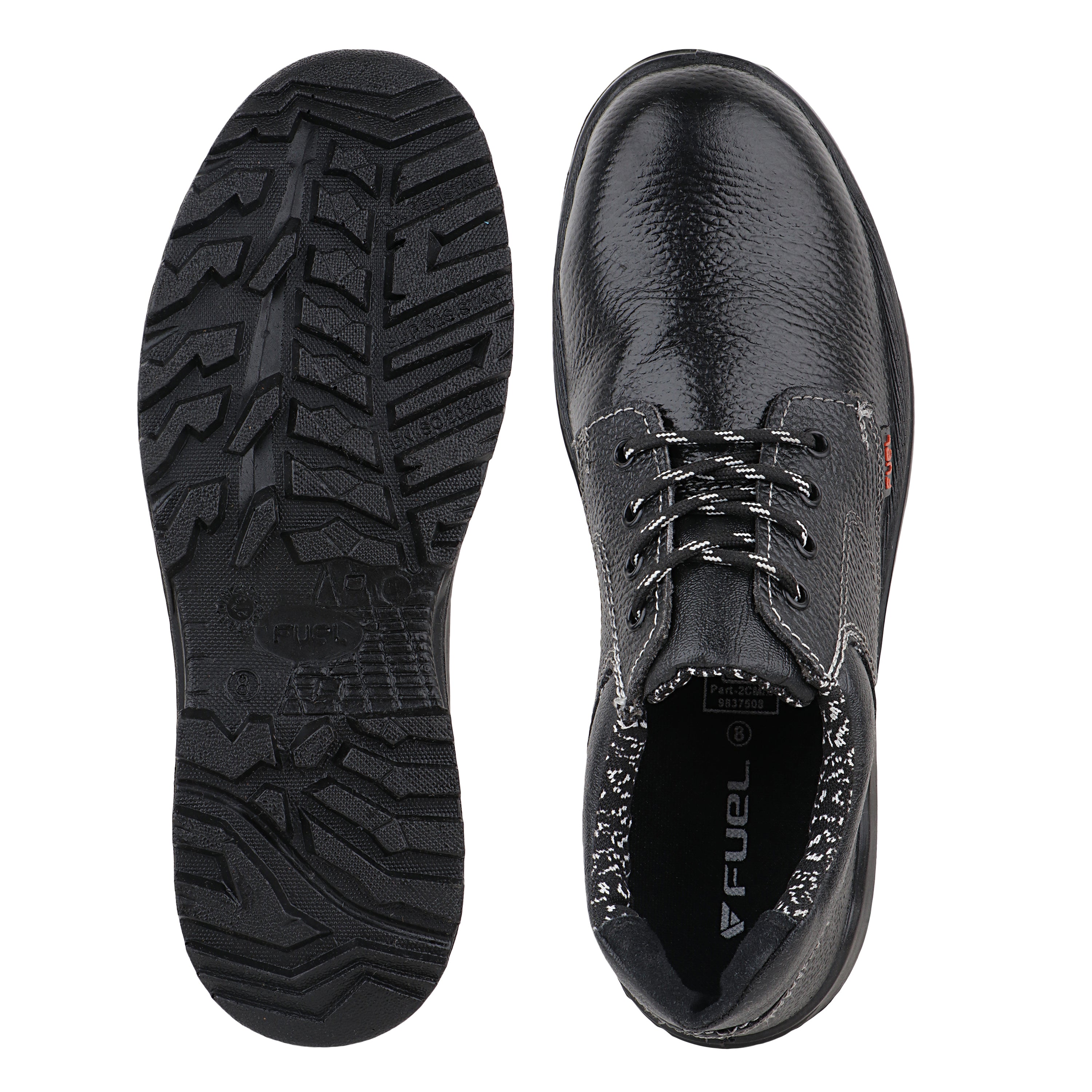 FUEL Squad DD Safety Shoes for Men Industrial PU Single Density Sole, 200J Steel Toe, Energy Absorption (Sizes -6UK - 11UK/India) (Copy)