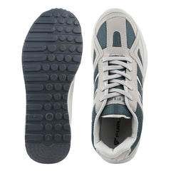 FUEL Stryker Lightweight & Durable with Stylish Corduroy Cushioned Comfort Durable PVC Sole for Men's (Ombre Blue)