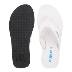 Fuel Space Slippers For Men's (White)